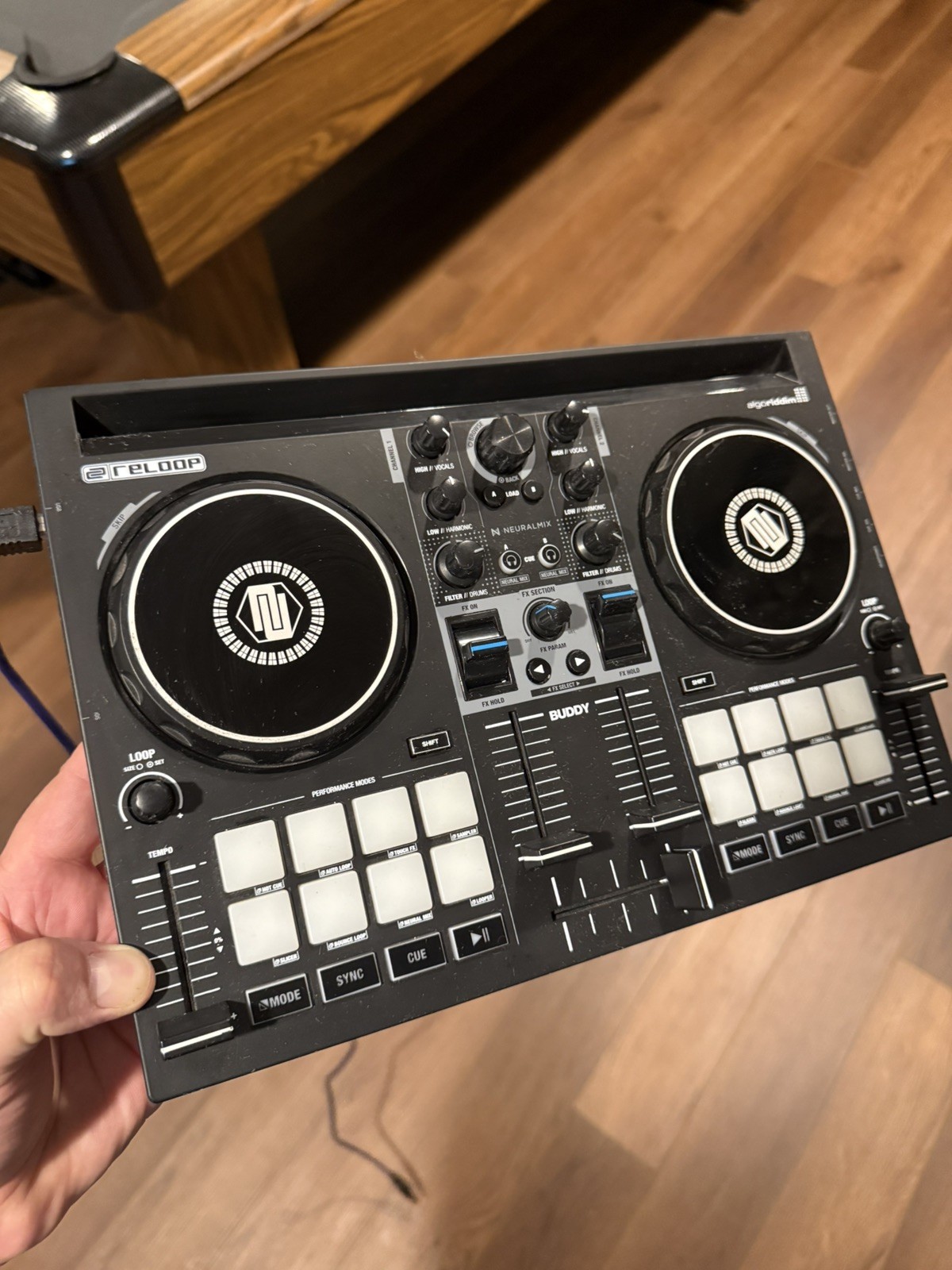 Reloop Buddy - 2 Channel DJ usb Controller Used Tested