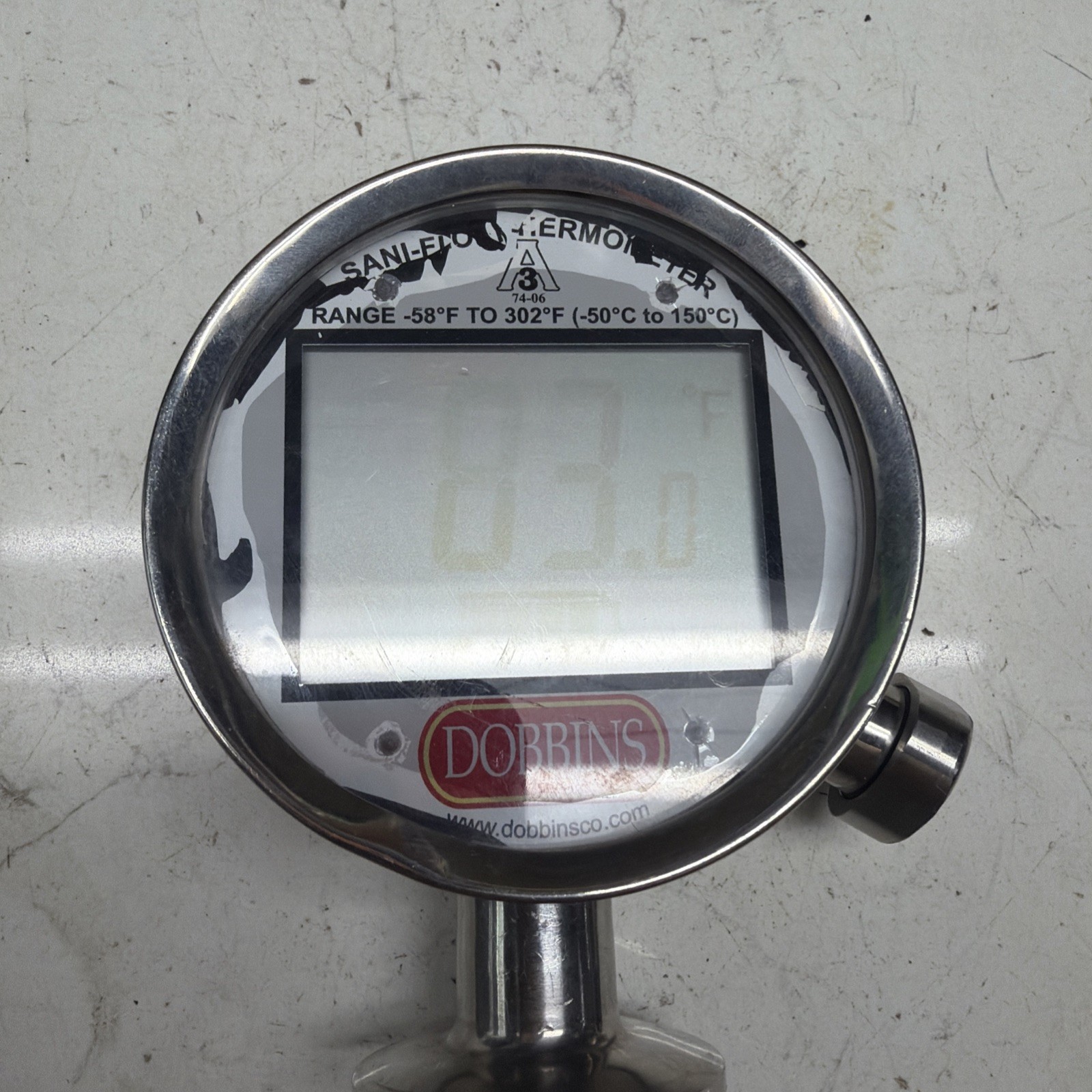 DOBBINS DT-15U-BT-DF -58F to 302F Thermometer **READ**