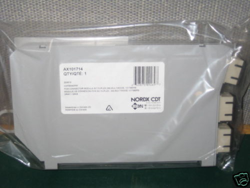 BELDEN AX101714 FXM NORDX  CONNECTOR MODULE 12 FIBER SC DUPLEX
