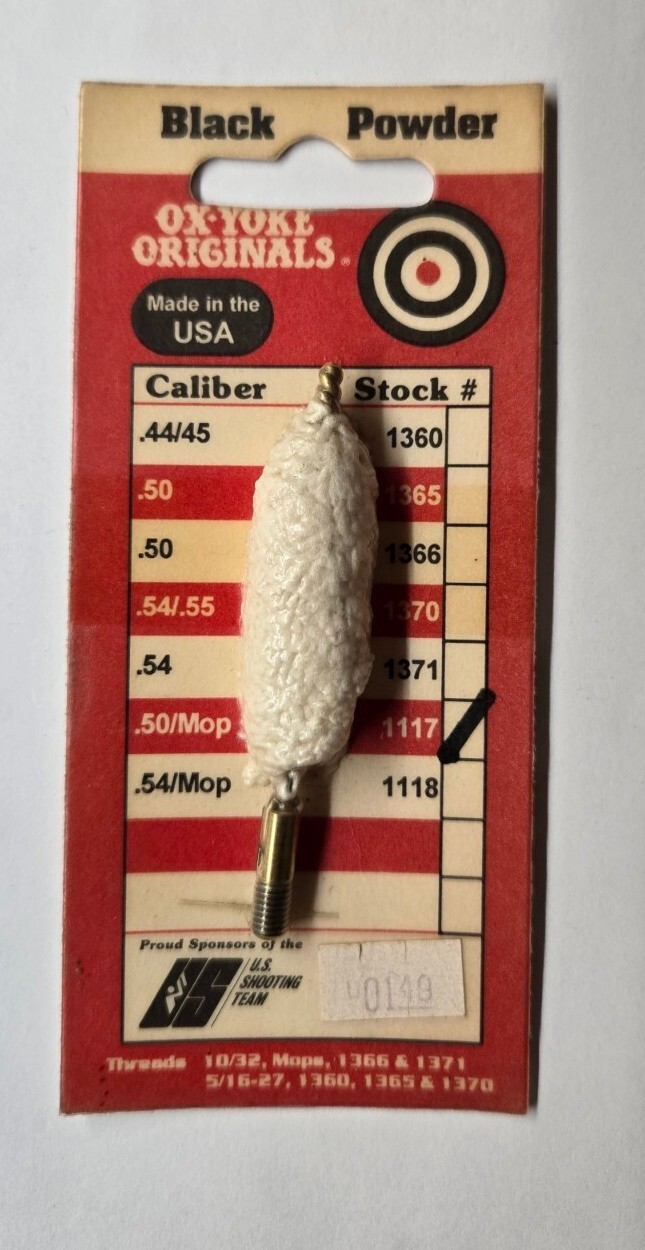 Ox Yoke Black Powder .50 Cal Bore Mop