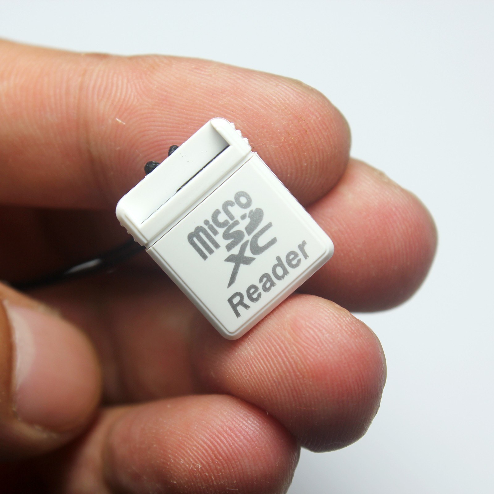 10pcs Super Mini MicroSDXC Card USB 2.0 Reader, Support MicroSDXC Up to 512GB