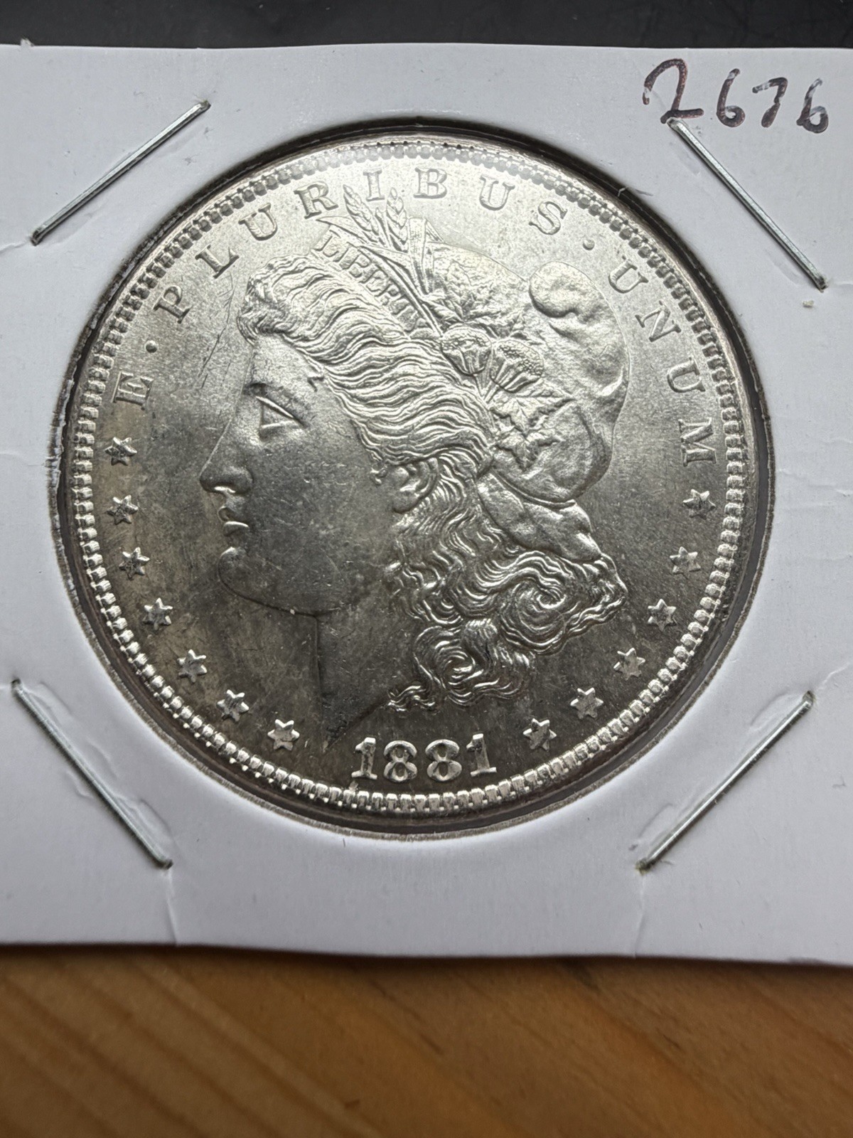 1881 S Morgan Dollar - BU - As Shown! (#2676)