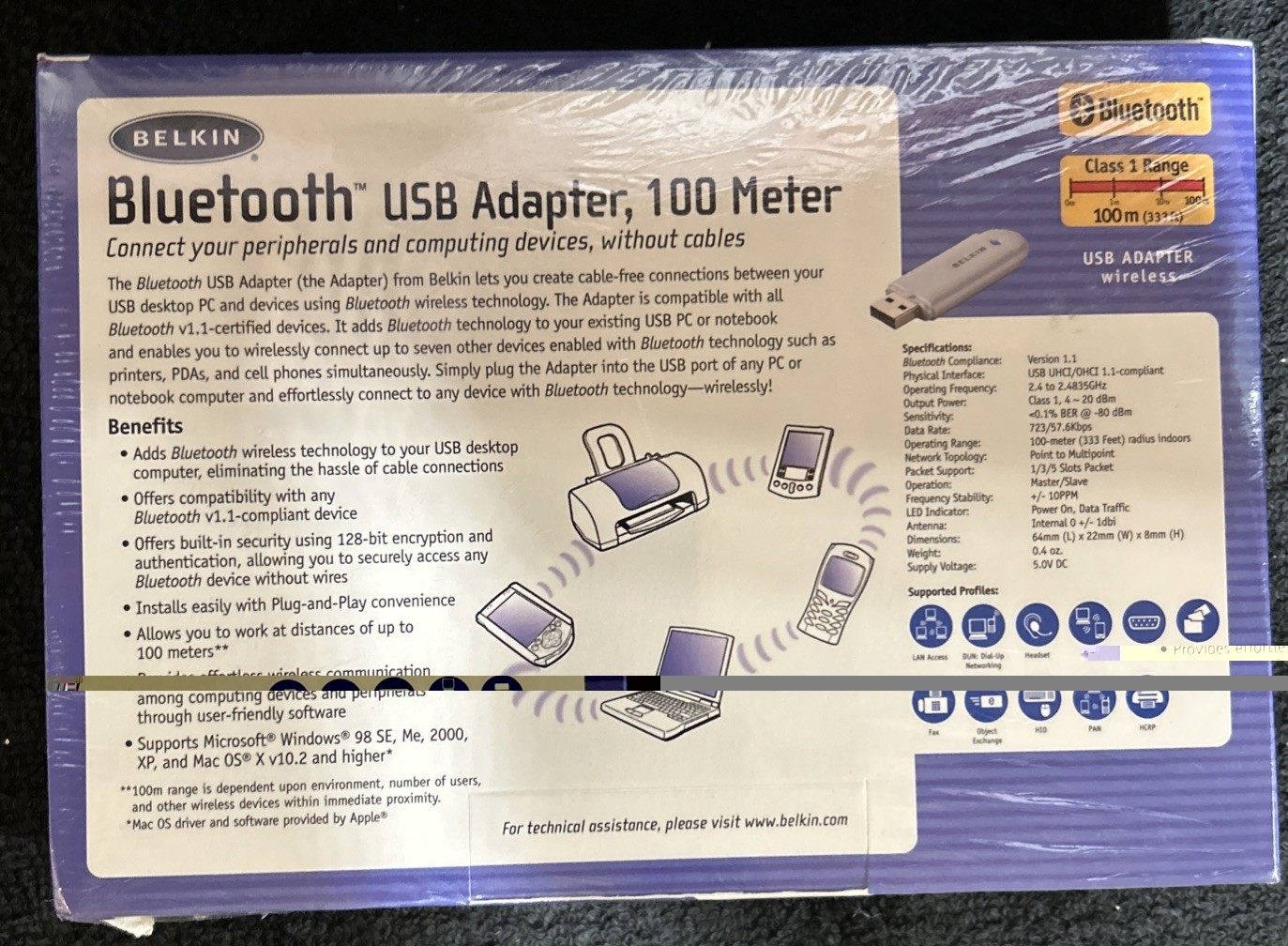 Belkin Bluetooth USB Wireless Adapter
