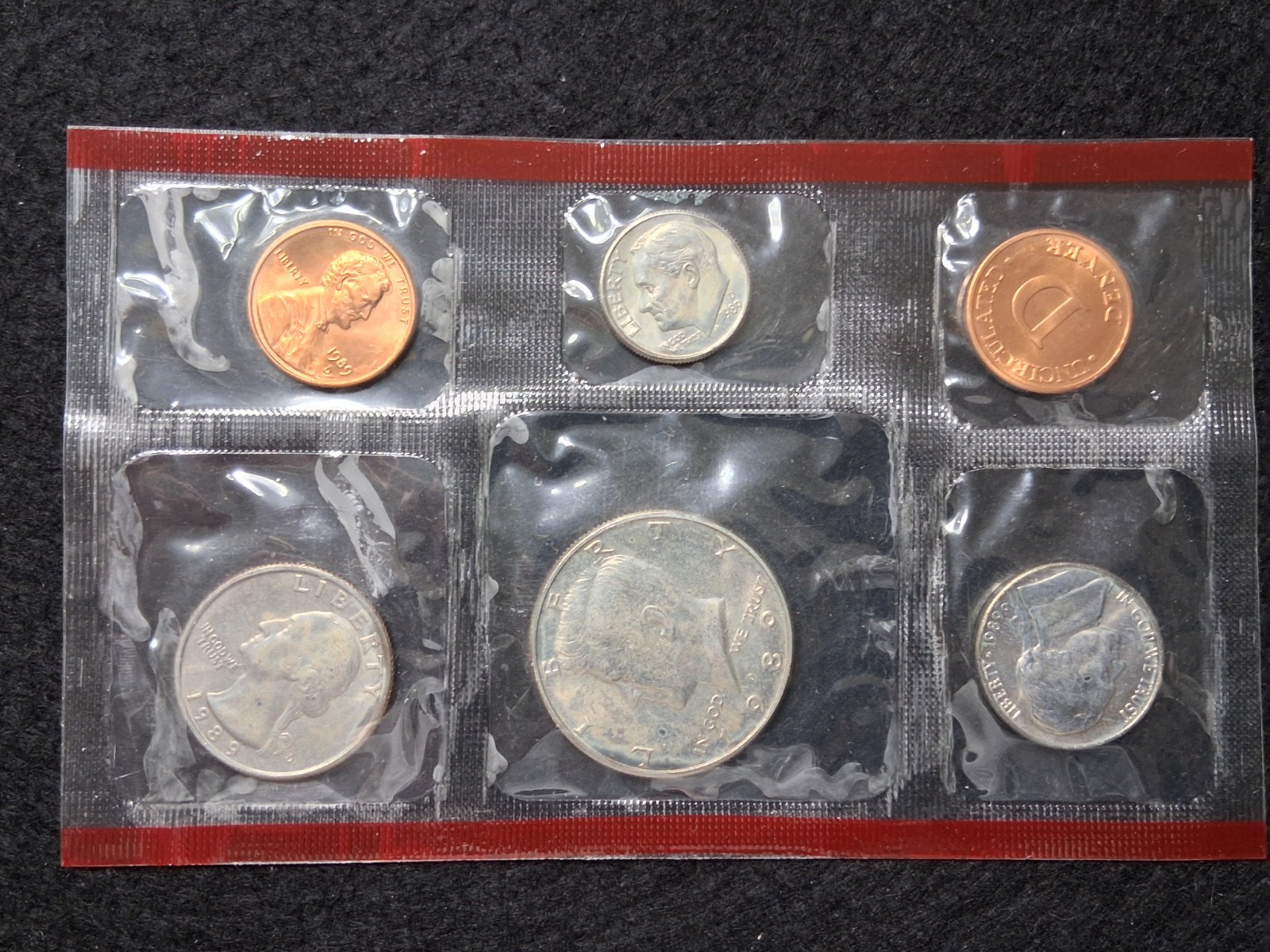 1989 D US Mint Set