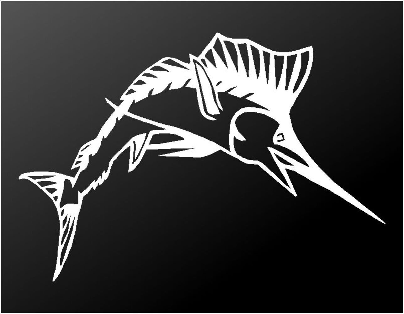 Sailfish Vinyl Sticker Decal