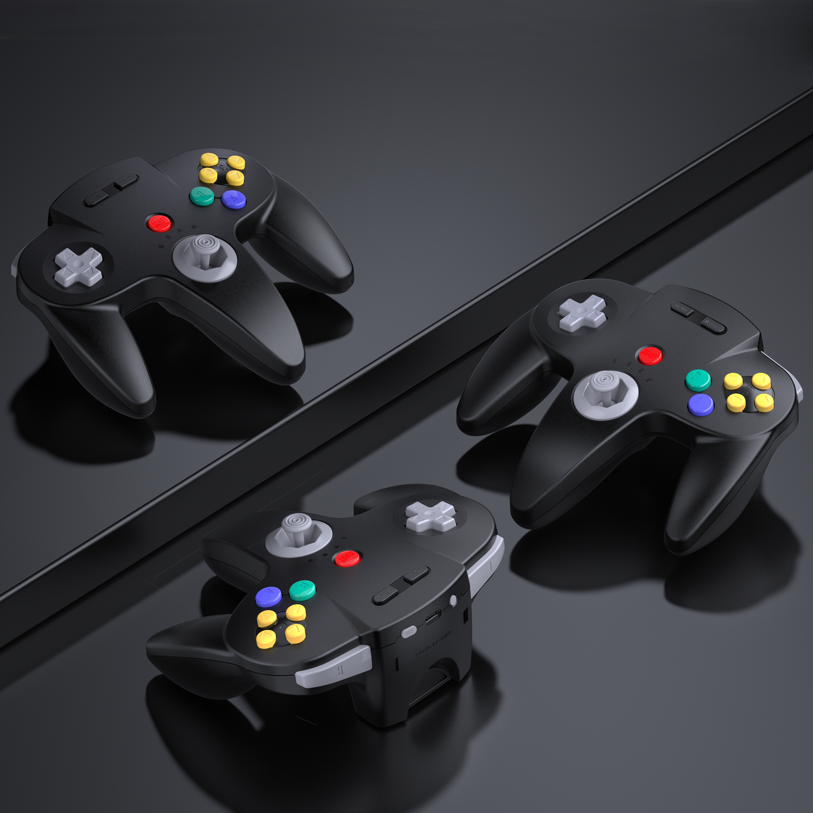 Wireless N64 Switch Controller for Switch Online NSO PC Mac Raspberry Pi Windows