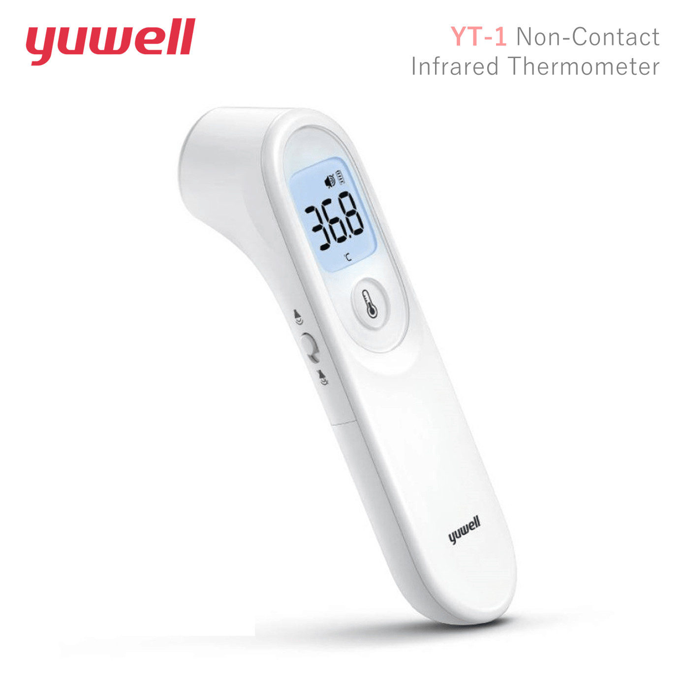 Yuwell YT-1 Thermometer Medical Non-Contact Infrared Dual Sensor Brand New