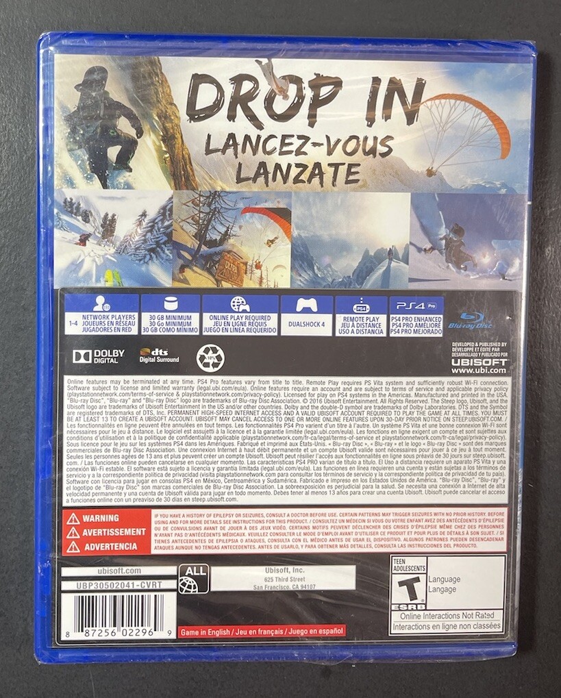Steep (PS4) NEW