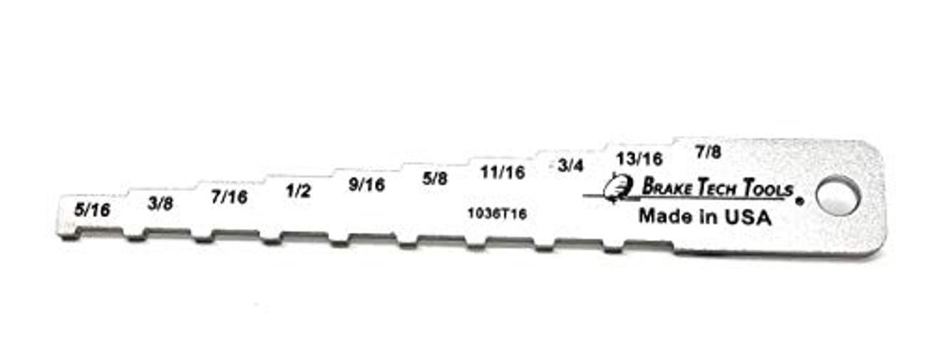 Pocket Tech Gauge 16ths