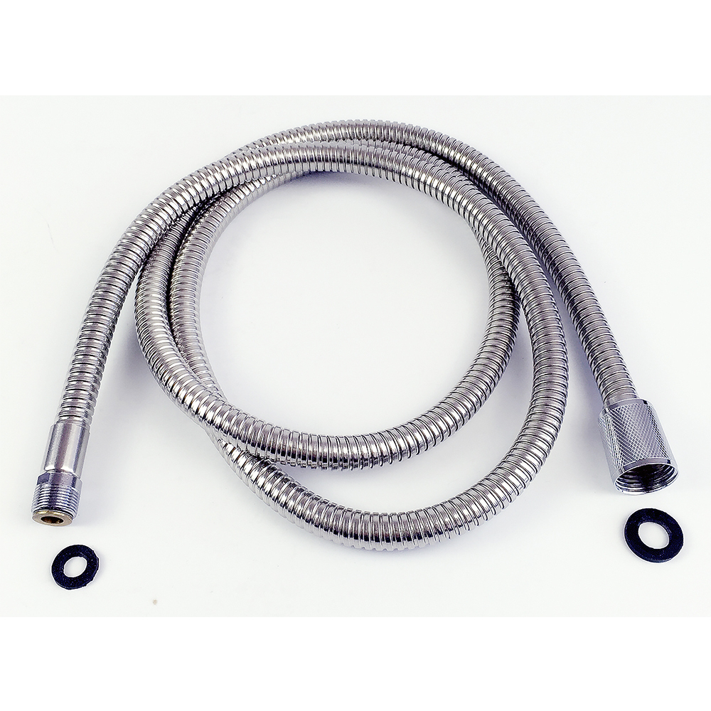 Kitchen 59-Inch Pull-down Faucet Pull-Out Spray Head Replacement Hose Chrome