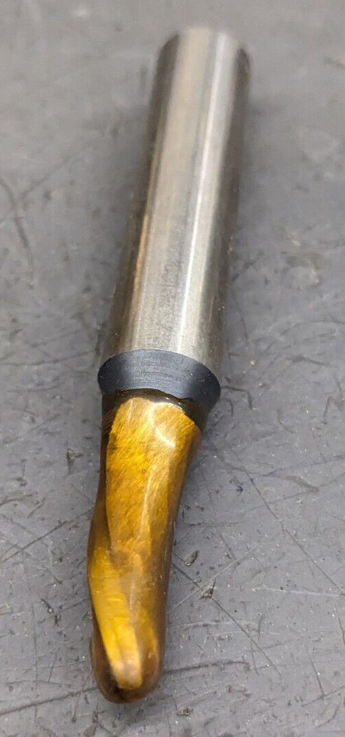 Forest City Spiral Router 5/16" CD Down Cut Single Flute HSS 1/2" Shank USA