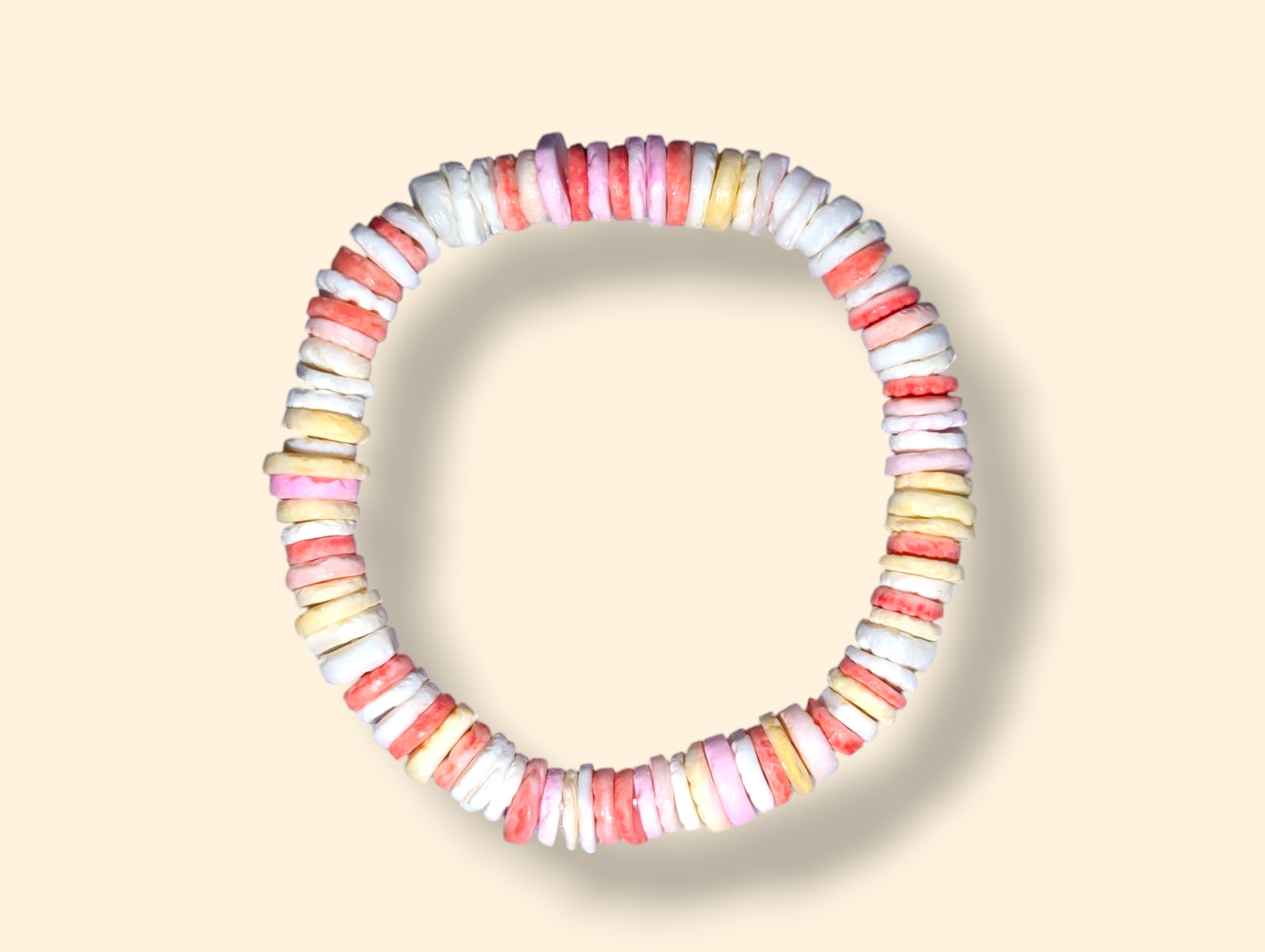 Natural Pink Shell Bracelet