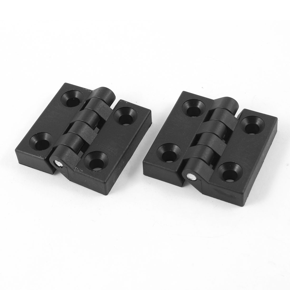2PCS 50x50mm Hinge Flared Hole Ball Bearing Cabinet