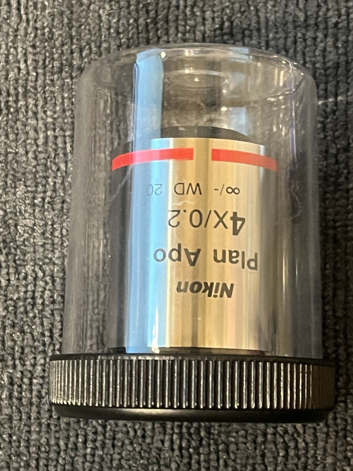 Nikon Plan Apo 4x 0.2 CFI Microscope Objective 25mm Thread