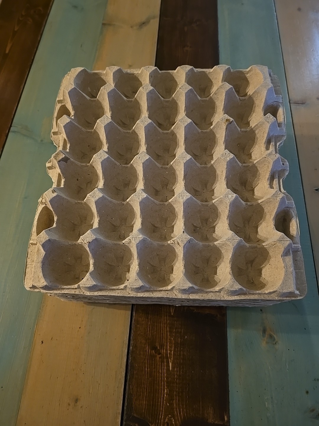 Egg Flats / Cartons 30 Cell Trays Made Of Pulp Lot Of 15