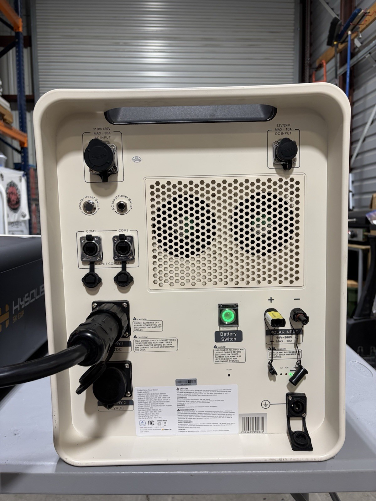 Hysolis Apollo 5k And Expansion Battery