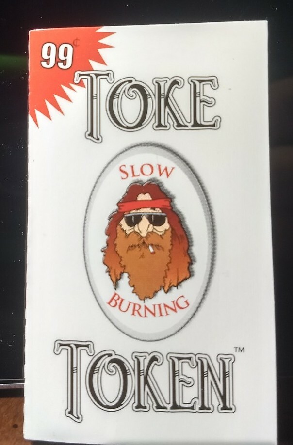 Toke Token Single Wide Slow Burning Original Rolling Papers 24 Packs