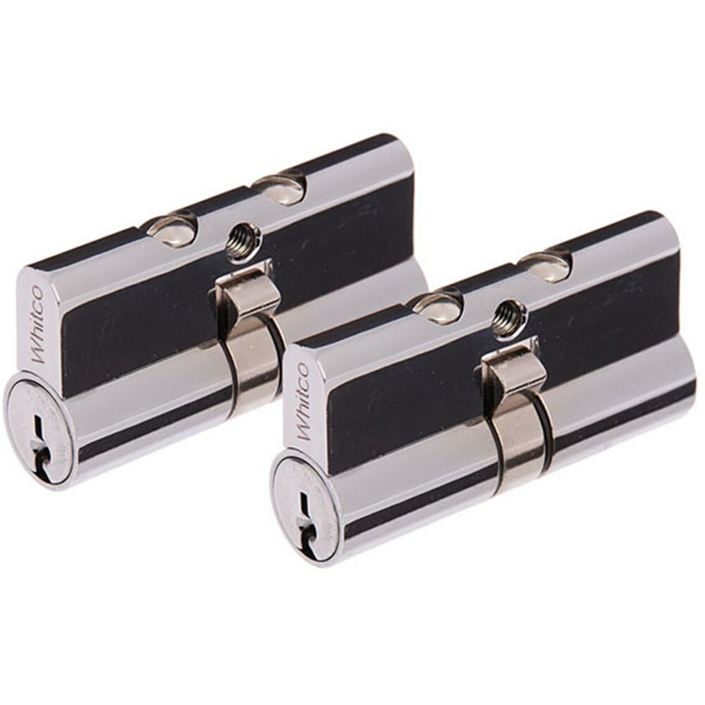 Whitco Security door cylinder x2 Locks  Keyed Alike - AU SELLER