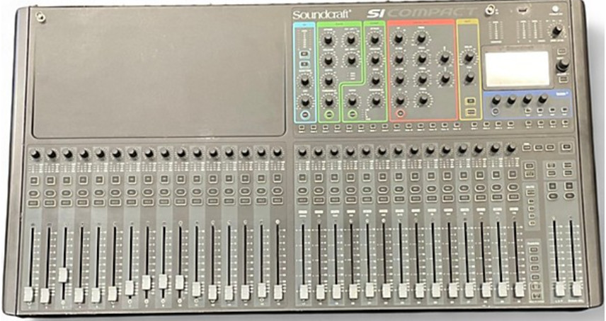 Soundcraft Si Compact 32-Channel Live Audio Mixer Console