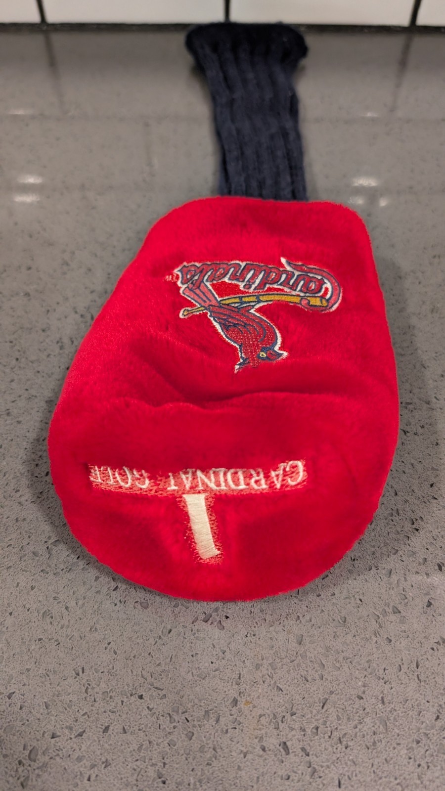 St. Louis Cardinals MLB "Cardinal Golf" 16" Long Sock-Style Golf Club Head Cover