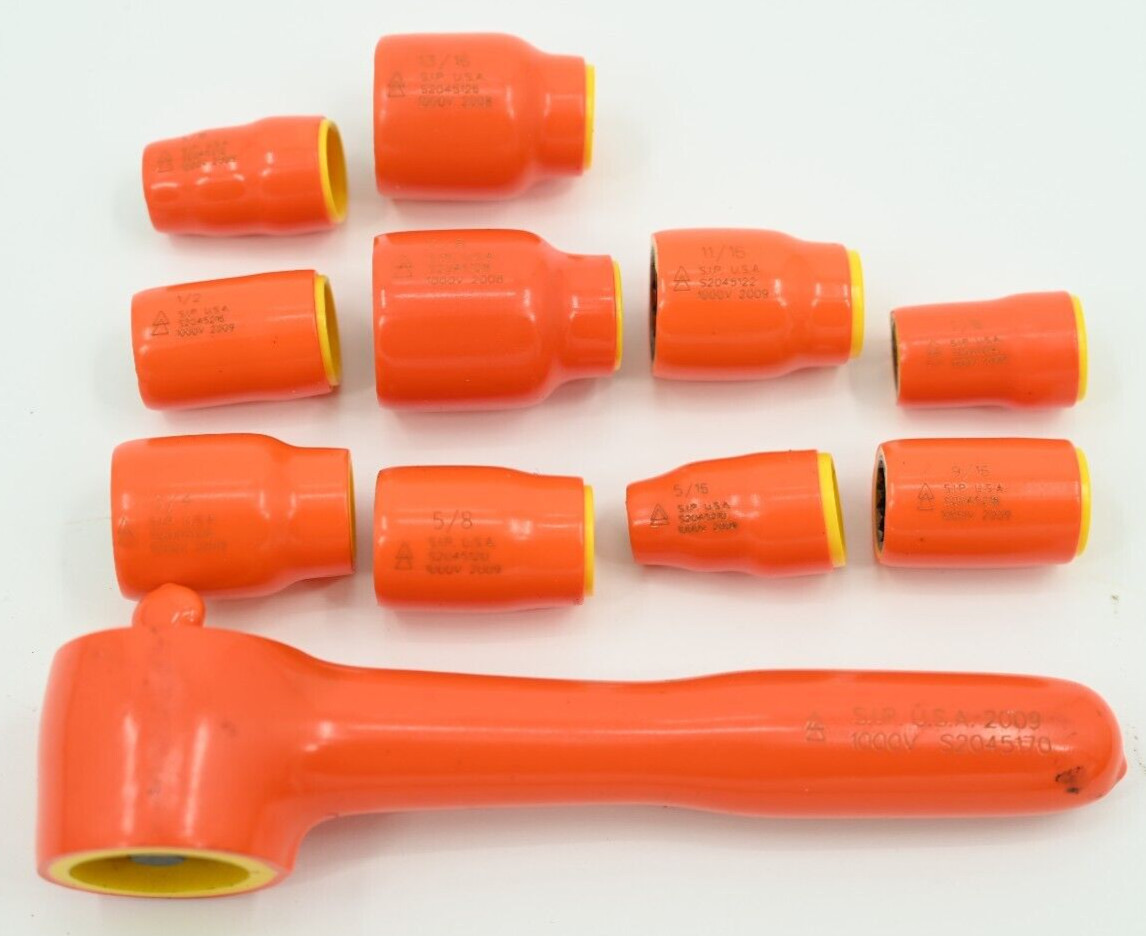 Honeywell Salisbury S2045170 Insulated Tool Ratchet 3/8" with Sockets