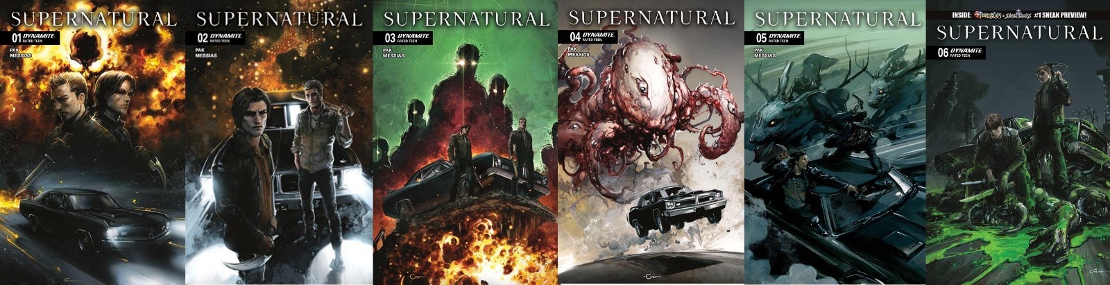 SUPERNATURAL   #1 - #8  Cover Select      DYNAMITE (2025)