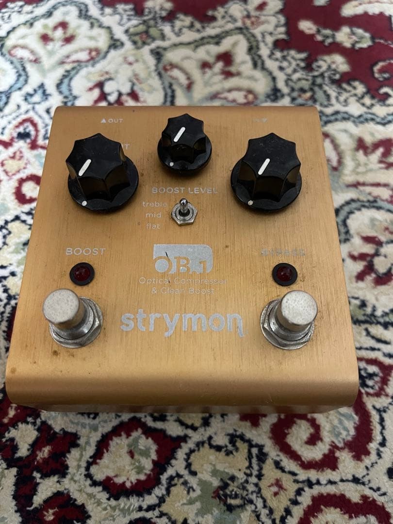Strymon OB.1 Optical Compressor & Clean Boost Used Guitar Effects Pedal