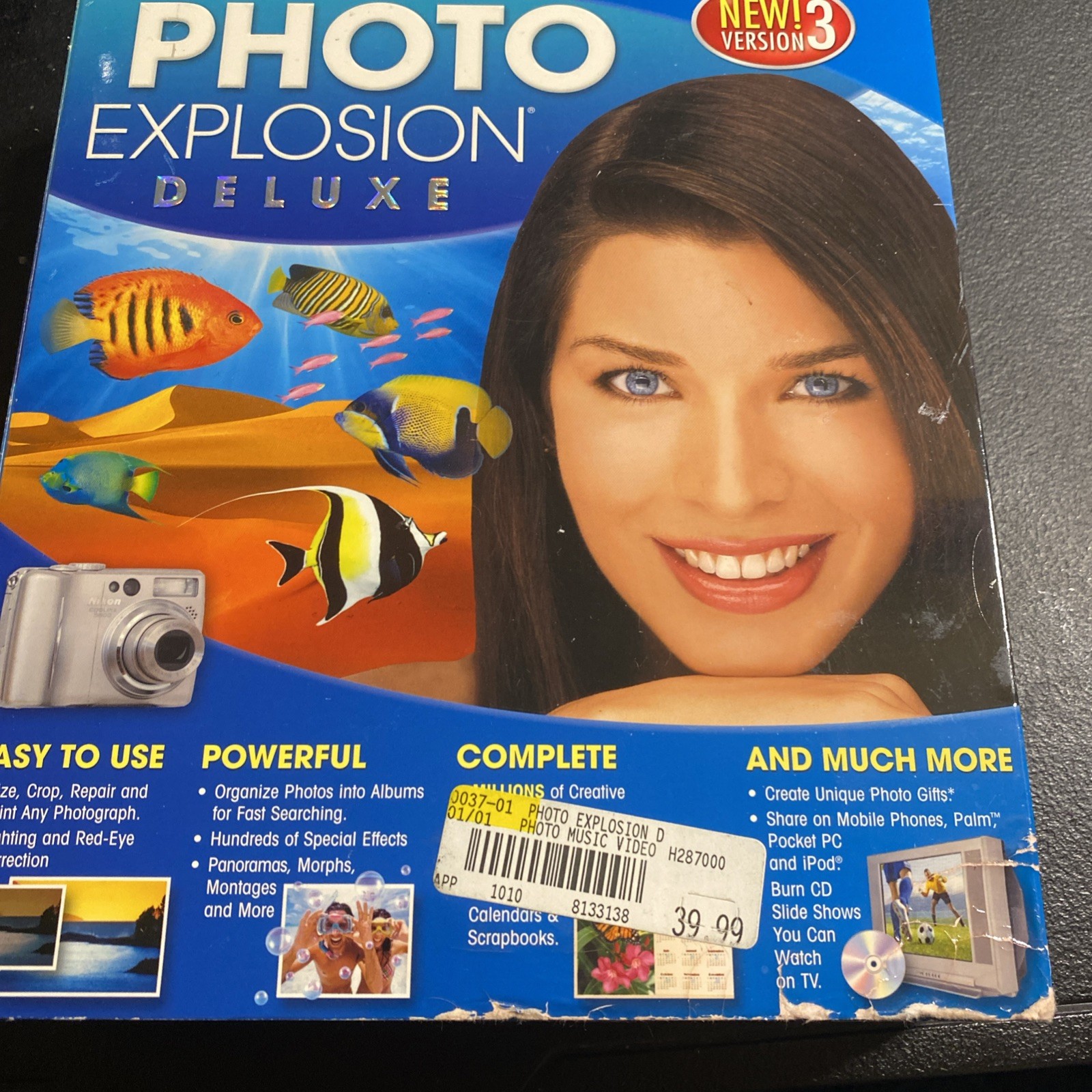 Photo Explosion Deluxe Version 3 PC CD-ROM for Windows XP/Vista 5906