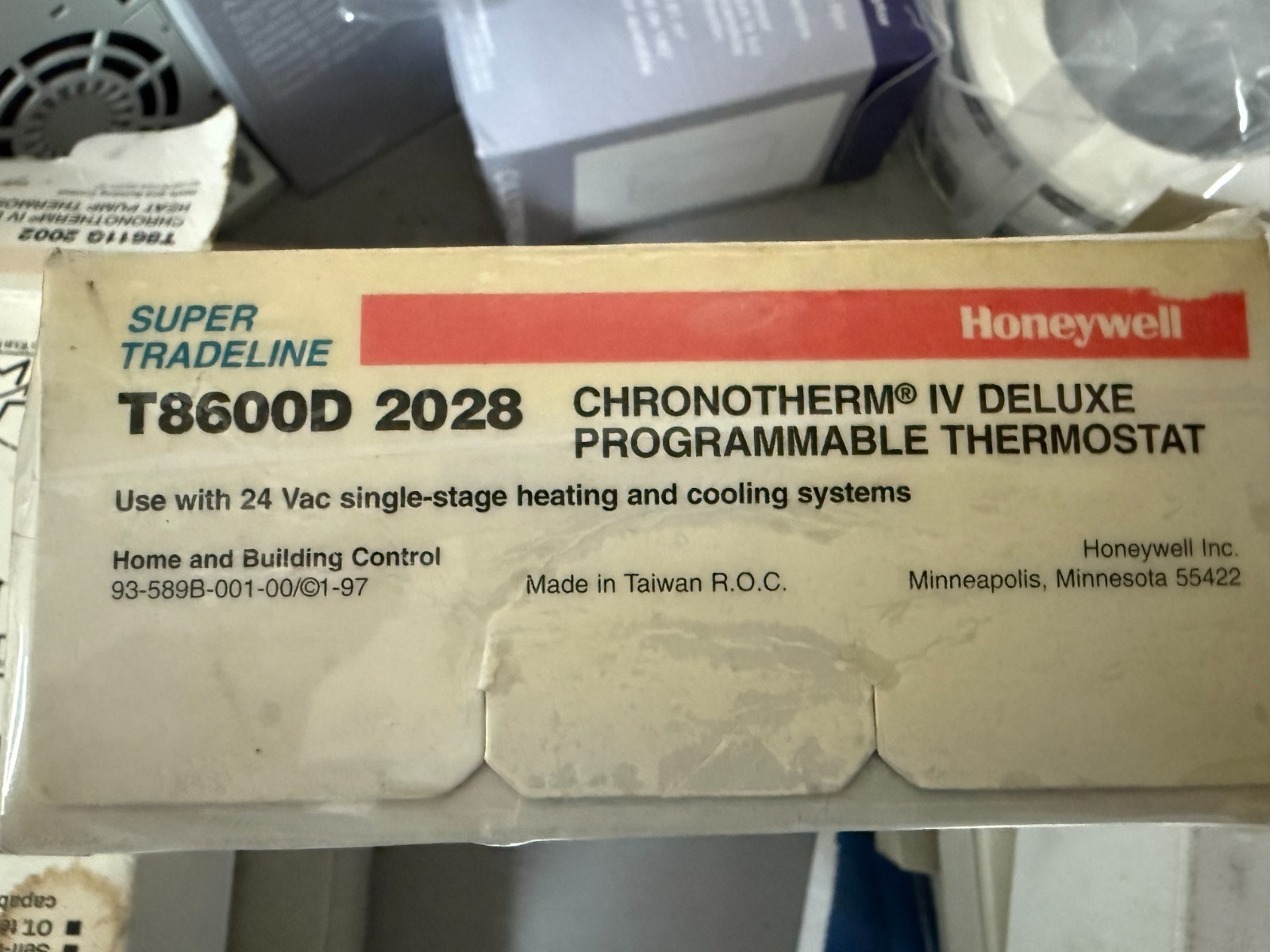 Honeywell TRADELINE T8011R 1006 - Programmable HP Thermostat - NIB FREE SHIPPING