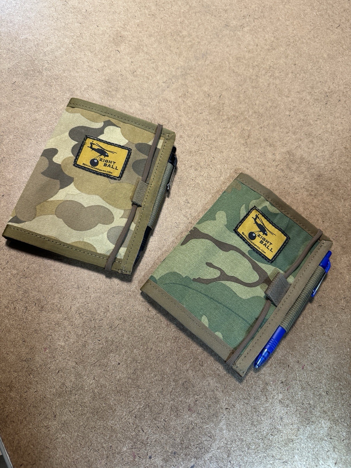 Eight Ball Gear Notebooks Mitchell Pattern Green Side Camo