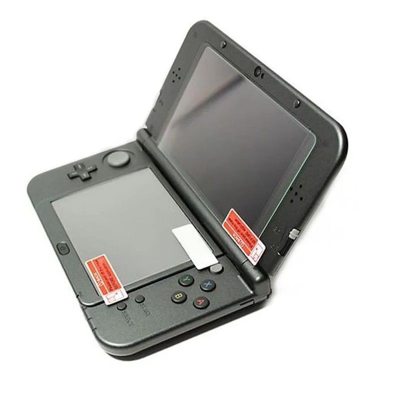 New Clear Top with Bottom LCD Screen Protector Guard Film for 3DS XL/LL 3DSXL