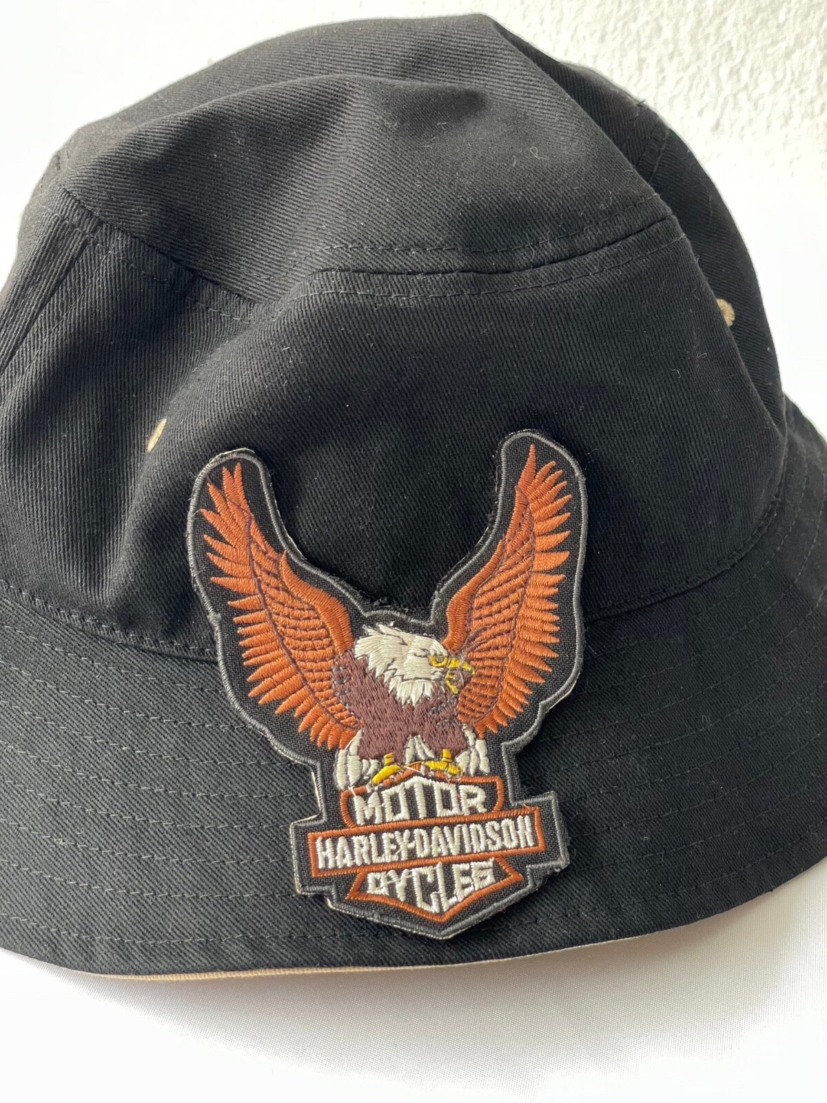 Harley Davidson Eagle Embroidered Sew On Jacket Vest Motorcycles Patch