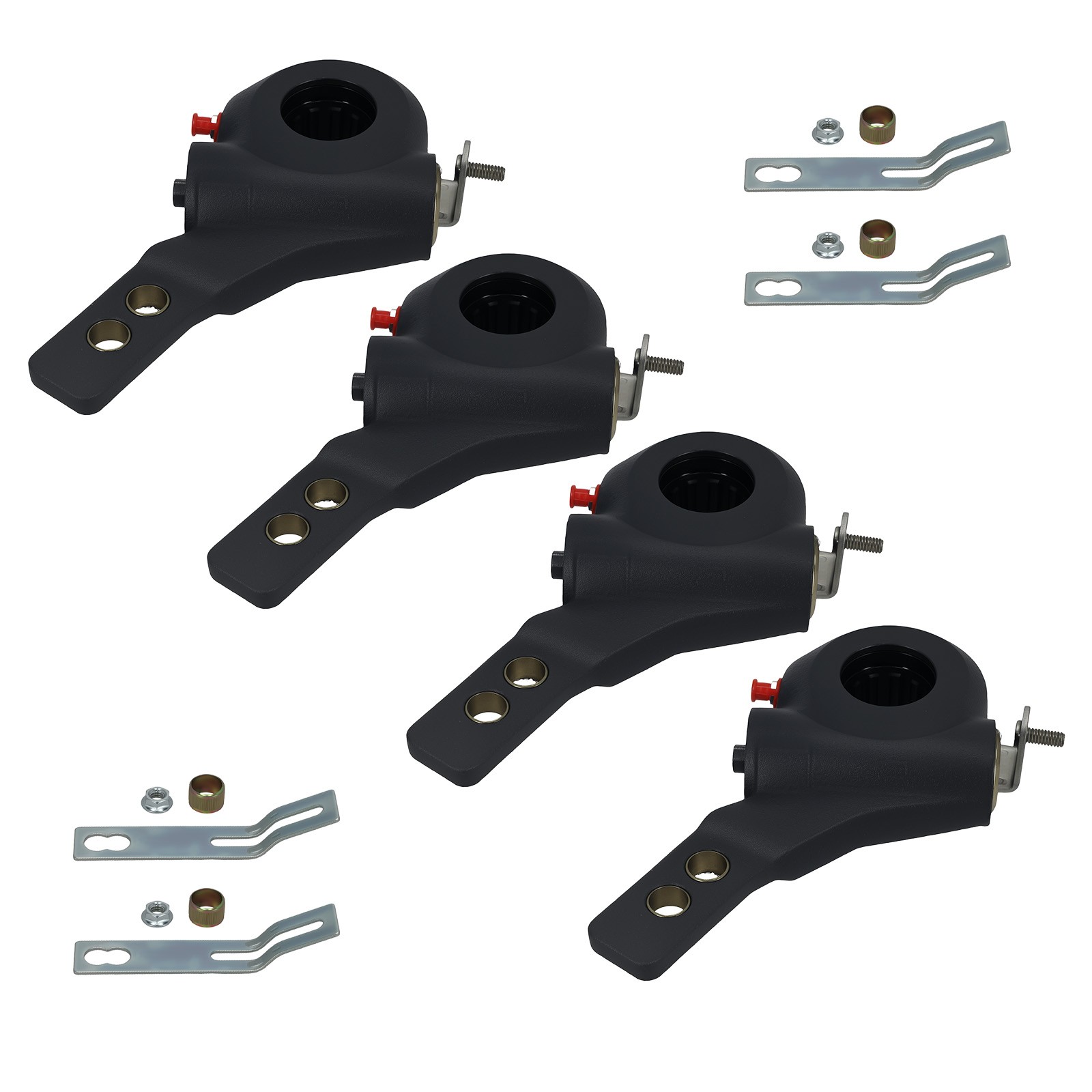 4pcs Auto Slack Adjuster 5-6in 1.5" for Mack Haldex 40020233 409-10315 40010142