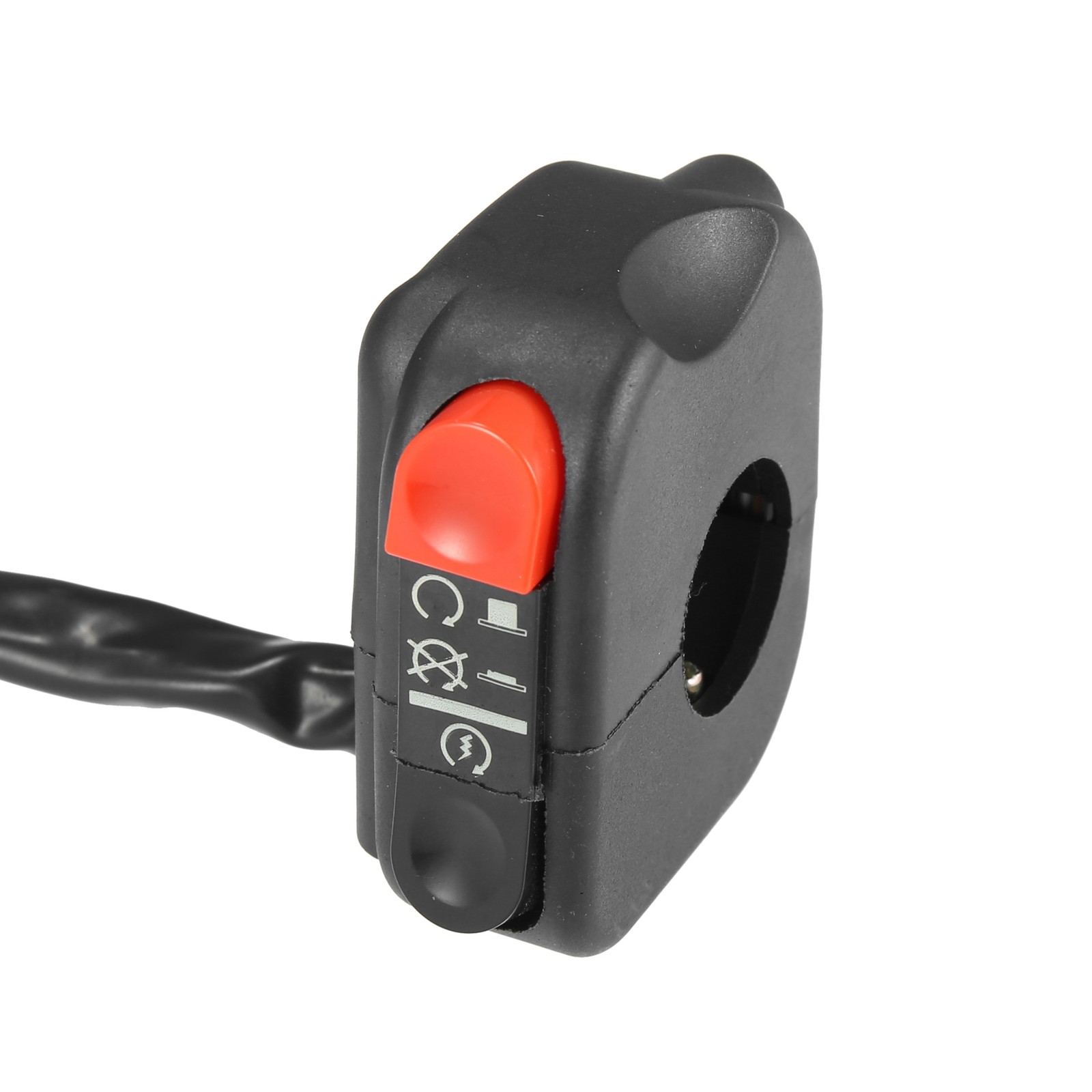 Pack(1) DC 12V 7/8" 22mm Motorcycle Handlebar Headlight Switch Ignition Switch