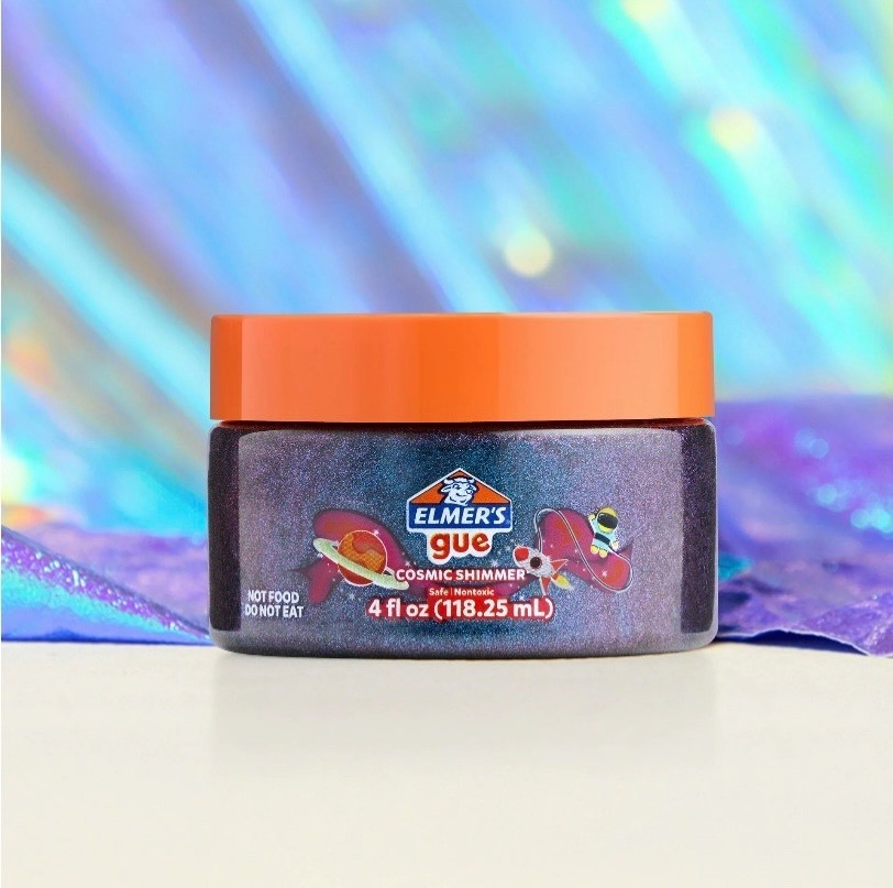 Elmer's Gue Premade Slime Cosmic Shimmer Glitter Slime 4 oz. New in Package