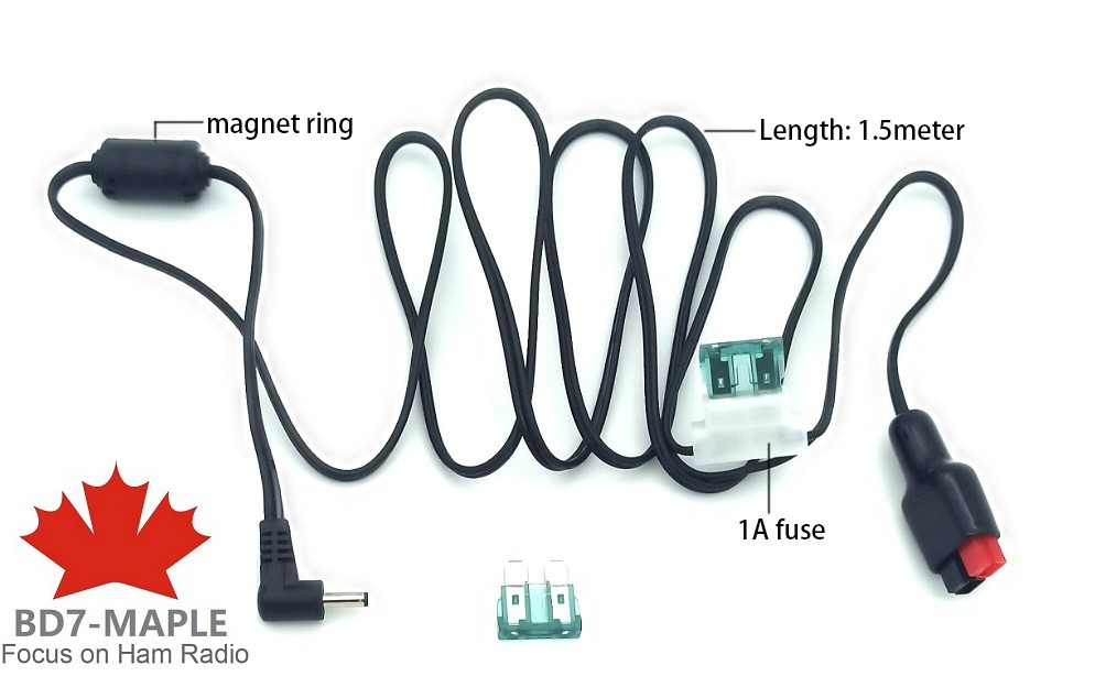 DC Power cord cable for ICOM AH-705 antenna Tuner fits anderson powerpole