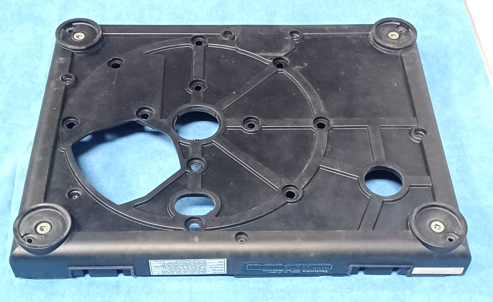 Technics SL1210 MK2 Quartz Direct Drive Turntable Rubber Base Bottom