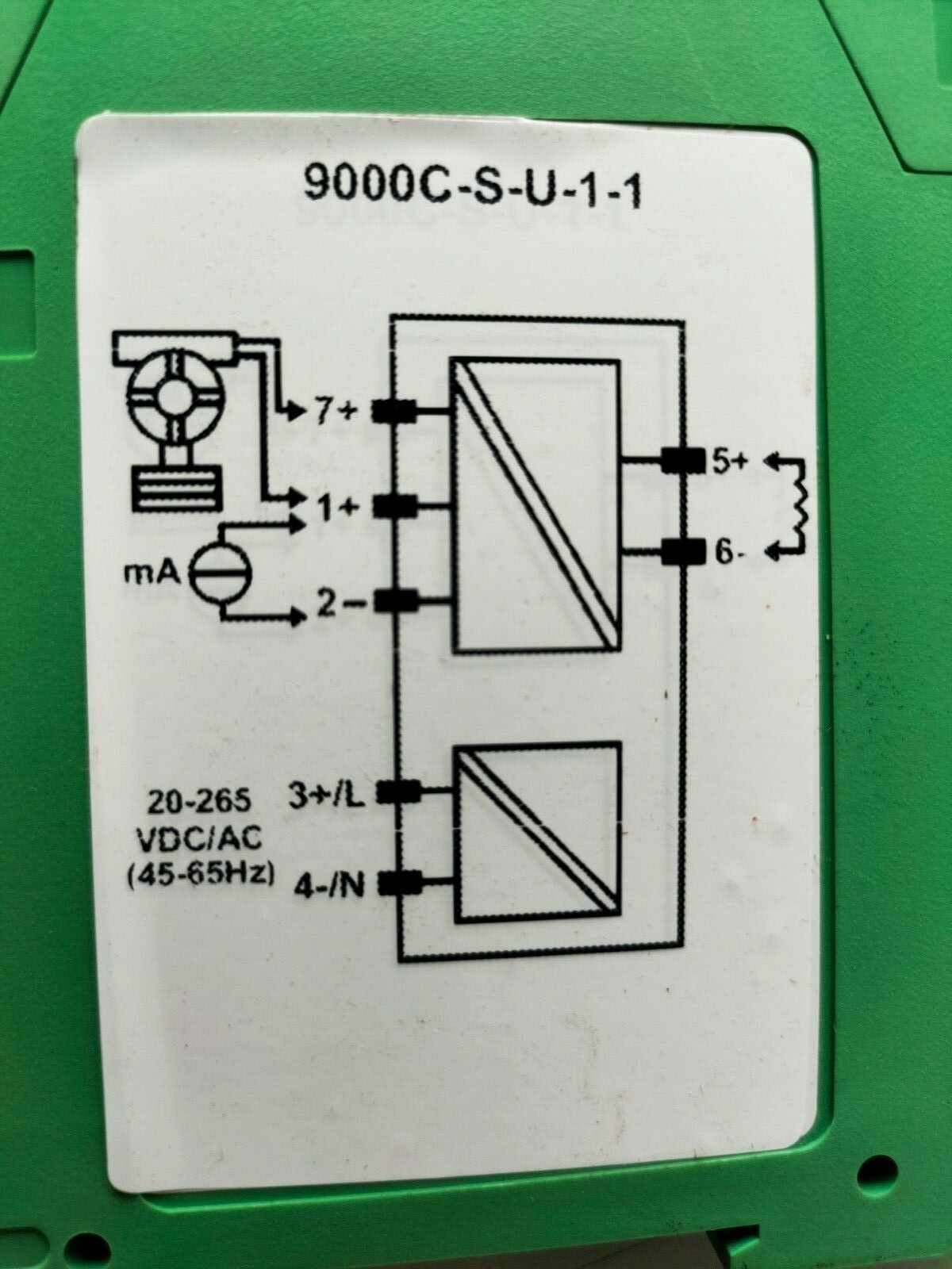 Masibus 9000C Signal Isolator Dual Output
