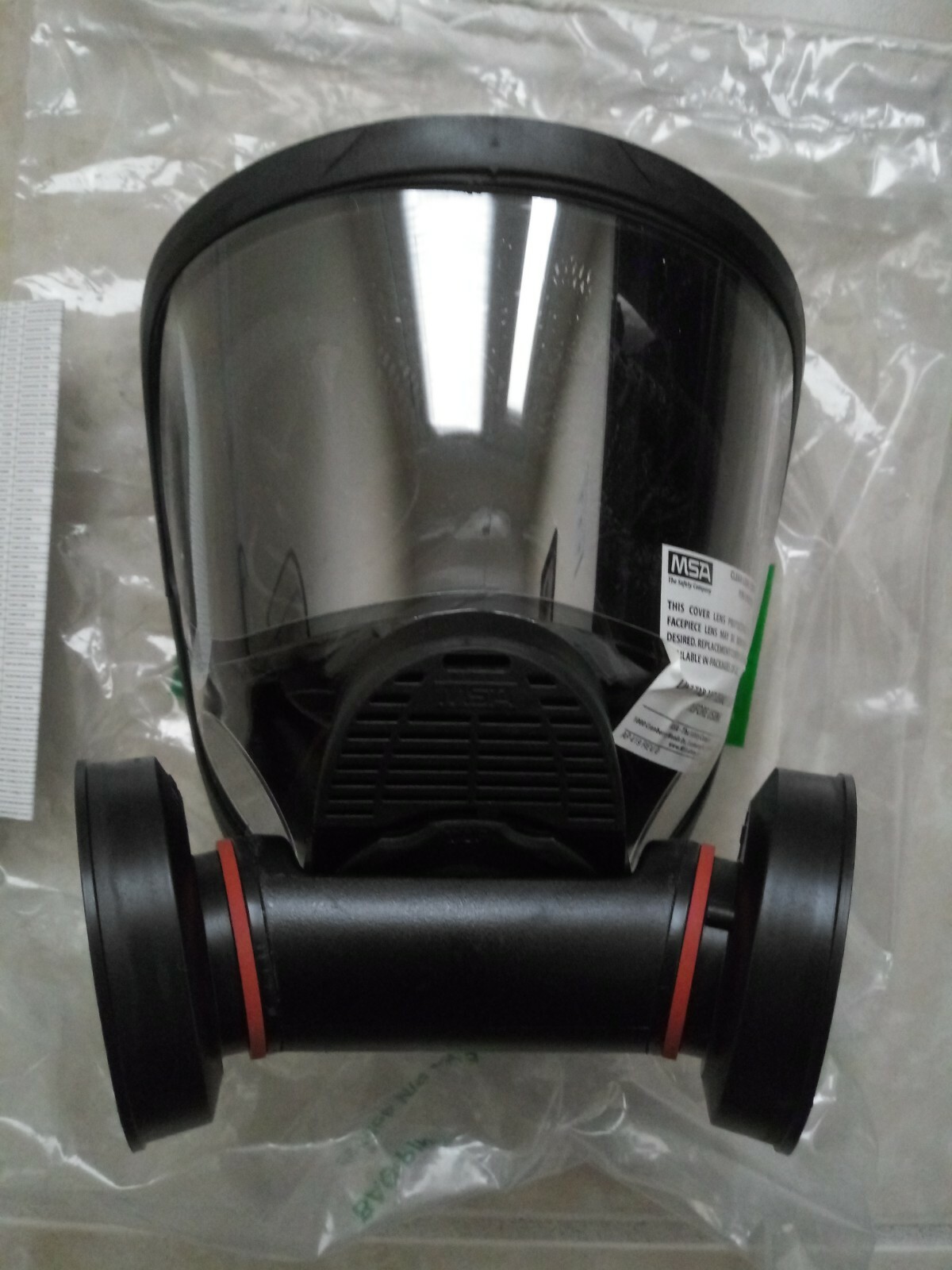 MSA 10083797 Advantage 4000 Full Face Mask With Twin Cartridge Inlet Assembly -S