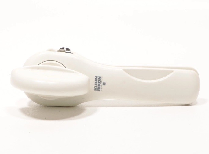 Kuhn Rikon Safety Smooth Edge Touch Can Opener Lid Lifter No Sharp Edges White