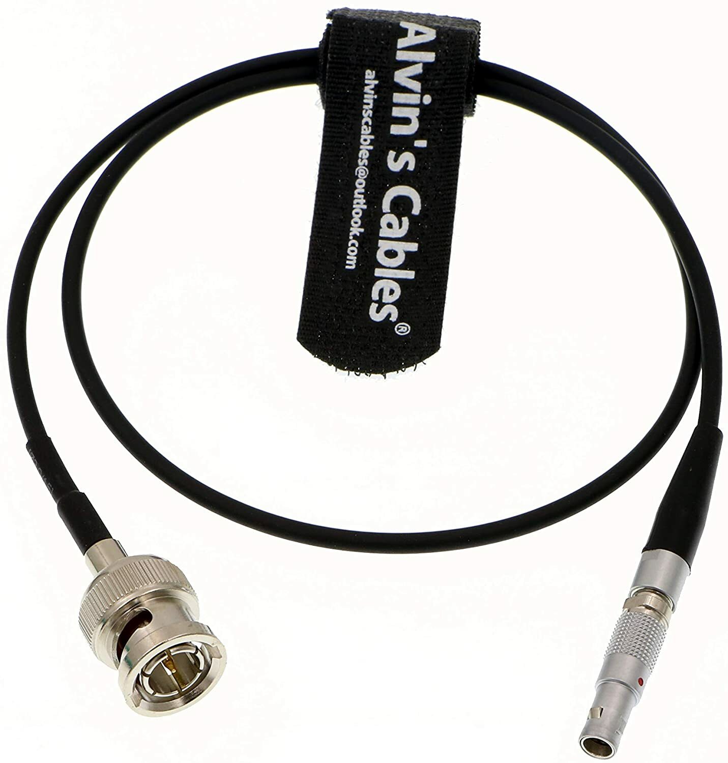 Time Code Adapter Cable for Red Epic Scarlet BNC Male to 00B 4 Pin Male Nor1438