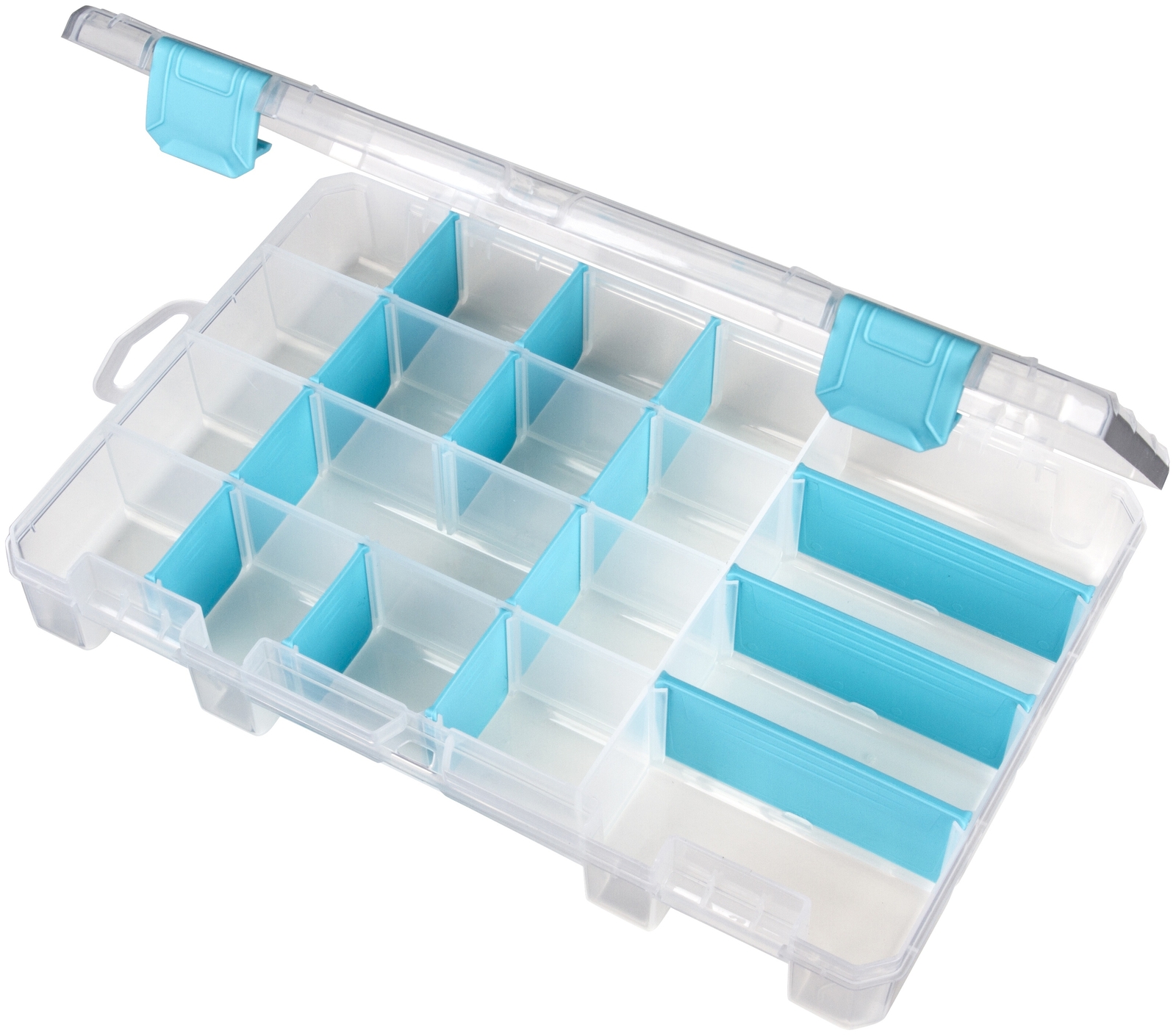 ArtBin Tarnish Inhibitor Solutions Box 4-16 Compartments-10.75"X7.375"X - 2 Pack