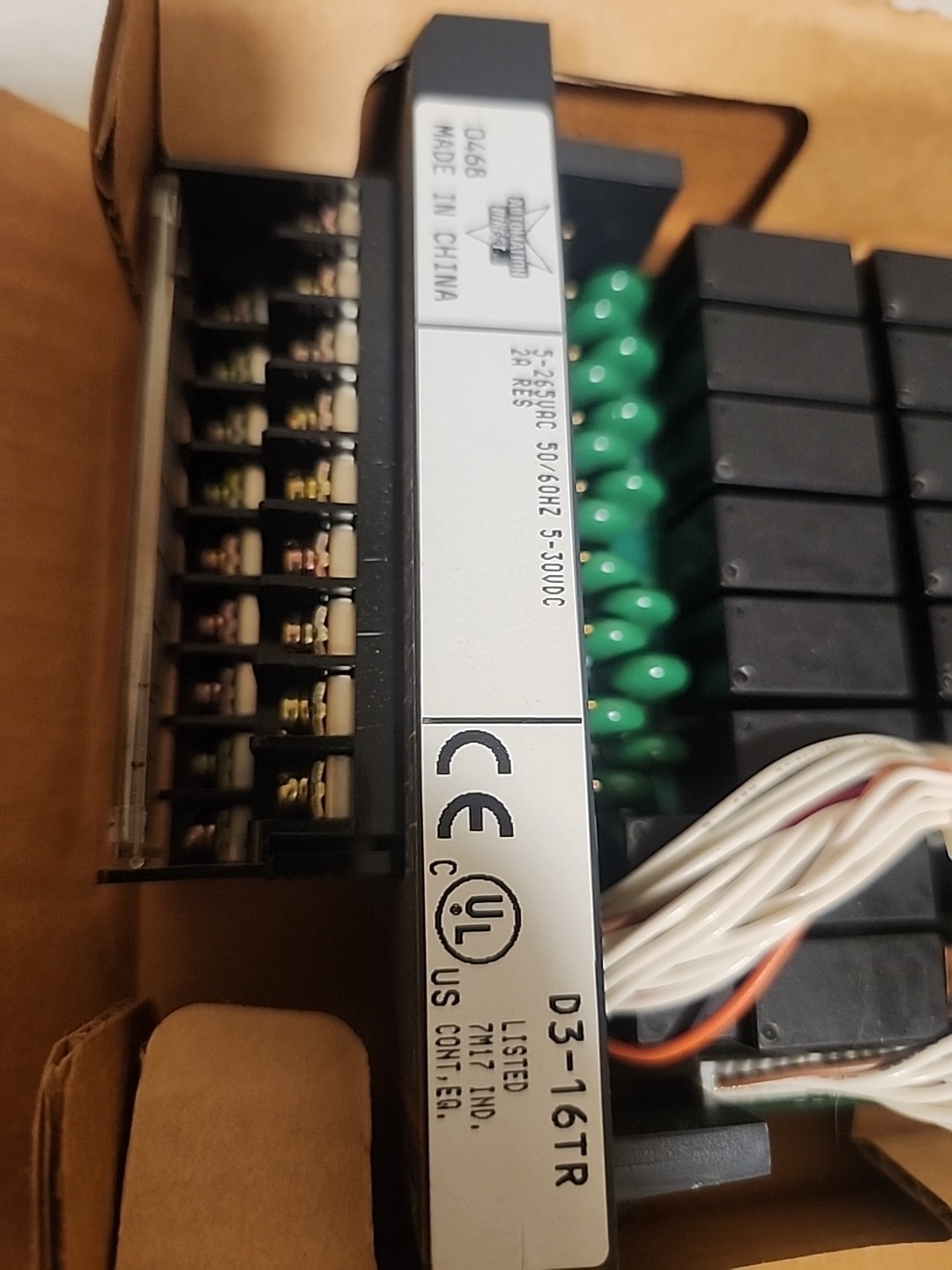 AUTOMATION DIRECT PLC DIRECT D3-16TR Relay Output Module 16 Point