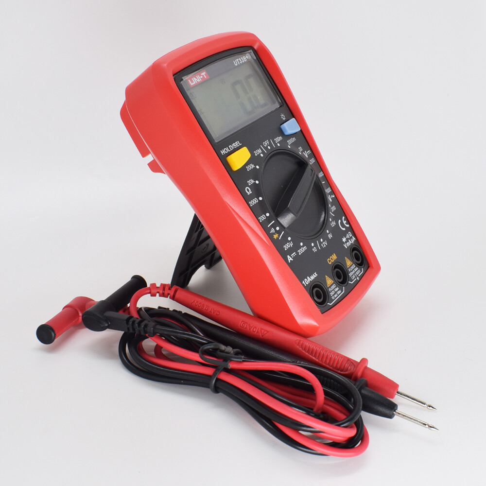 1pc UNI-T Palm-Size UT33B+ Digital Multimeter Volt Ohm Amp Resistance Test Meter