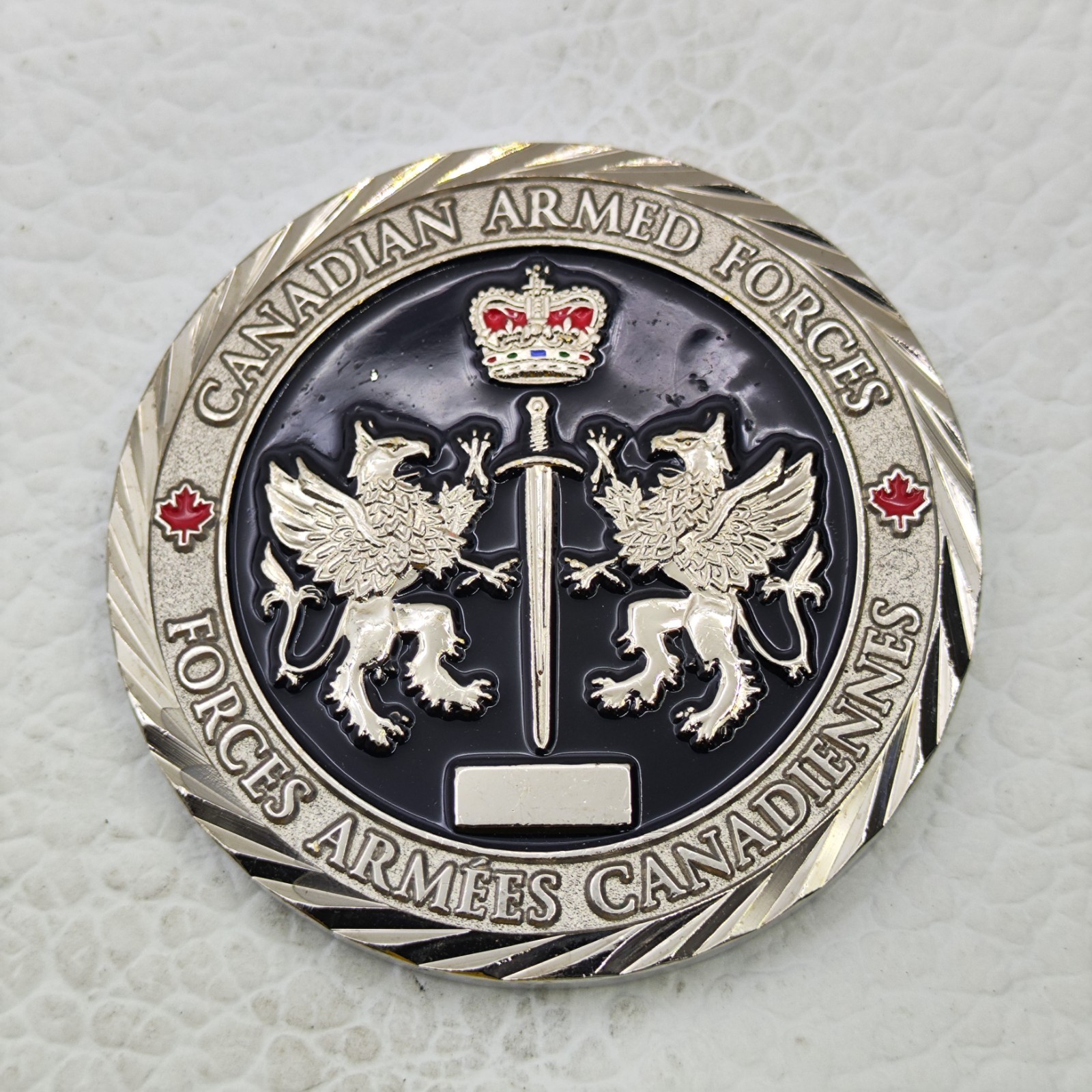 Canadian Armed Forces Protective Services Unit Challenge Coin #5