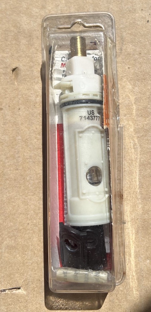 Danco Replacement Posi-Temp M0-9 Tub & Shower Faucets Cartridge White 88675