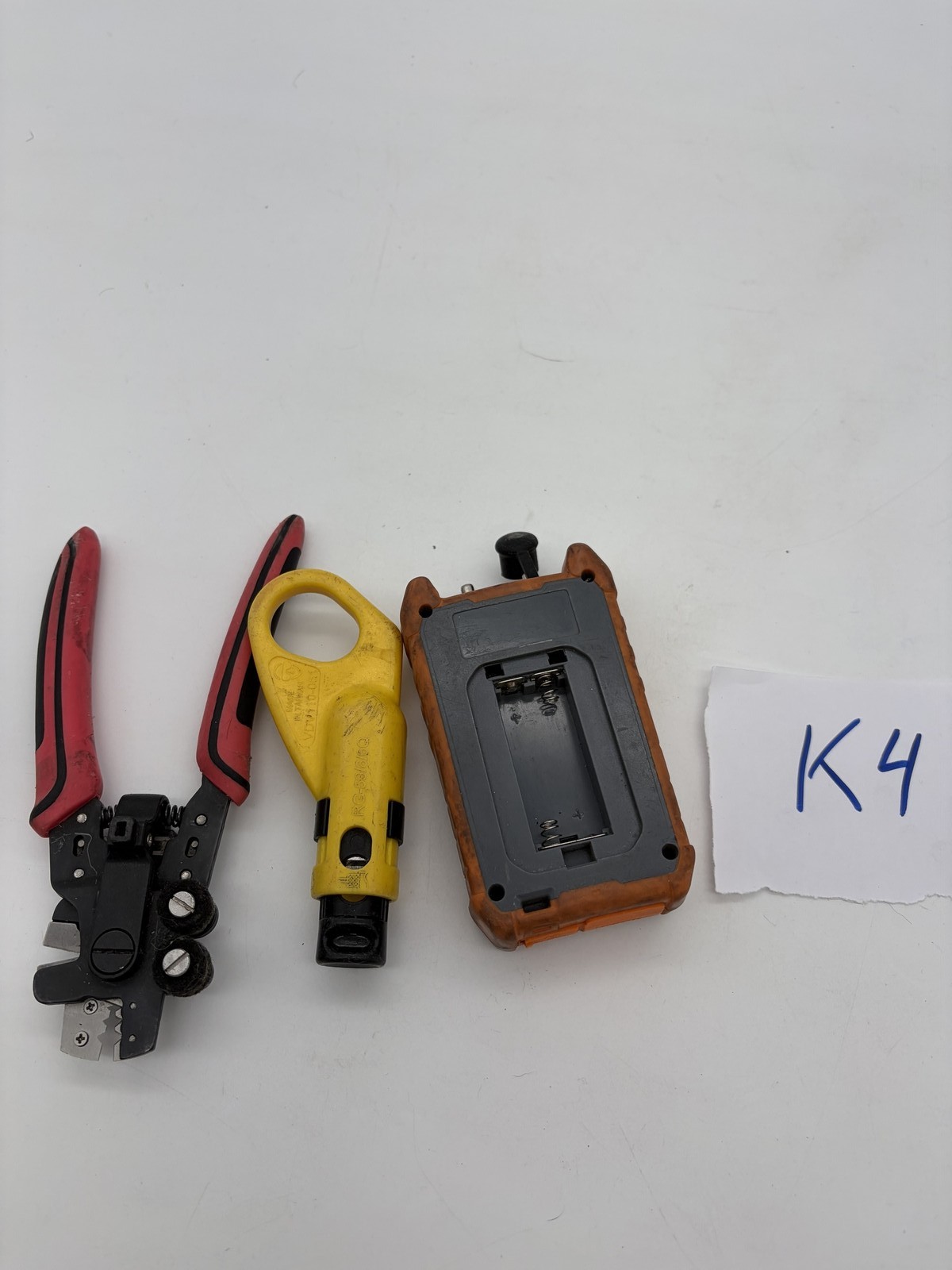 Optical Multi-meter Fiber Optic Tool Kit Cable Stripper Used - Good K4