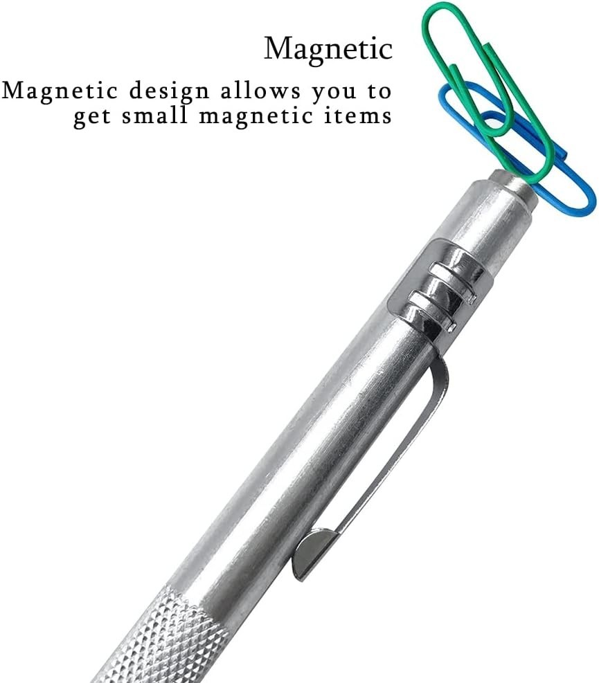 2-Pack Tungsten Carbide Scriber Set with 12 Replacement Tips & Magnetic Closure