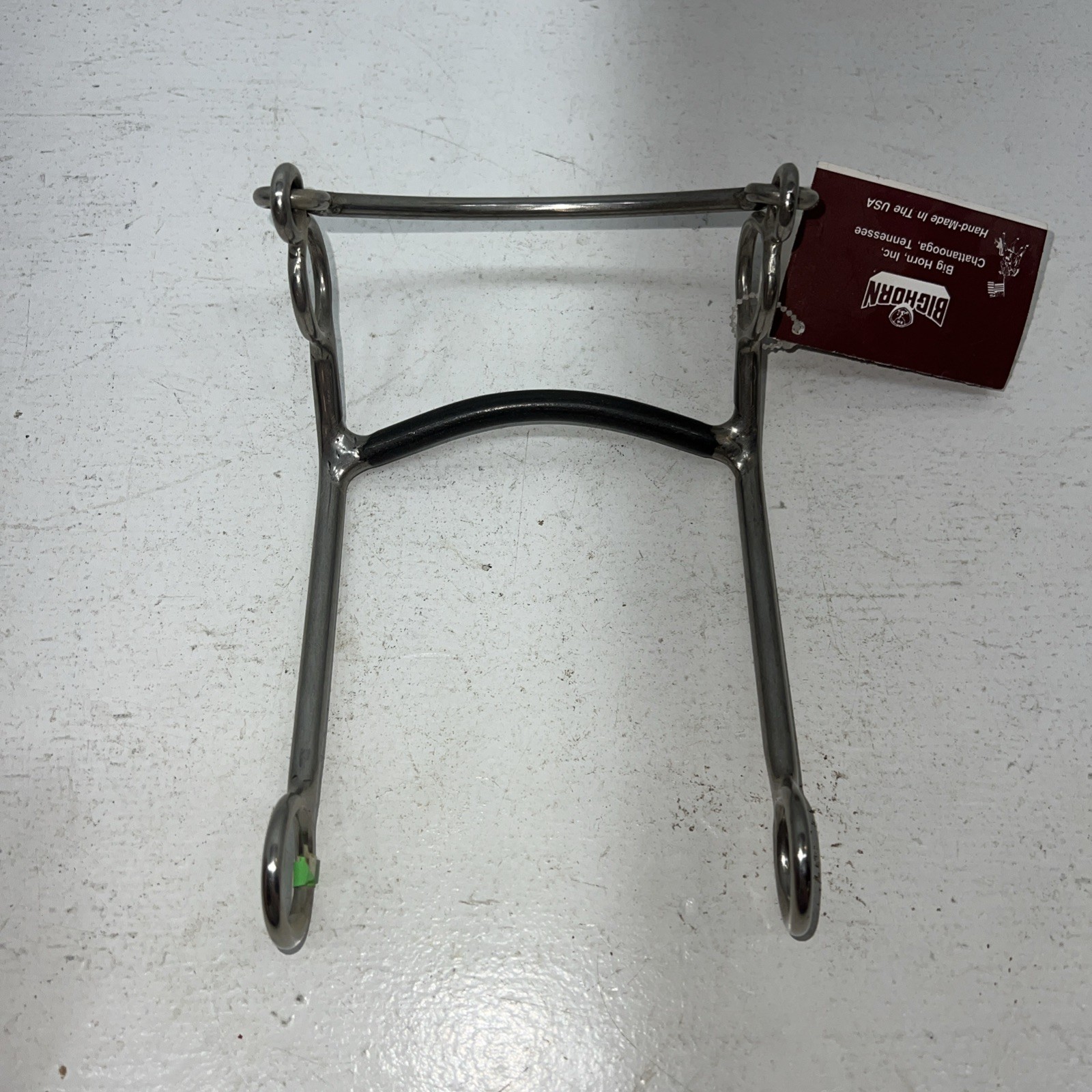 New Bighorn Pony Bumper 4 1/2” Bit Sweet Iron Mullen Mouth #66469-0450 X-502