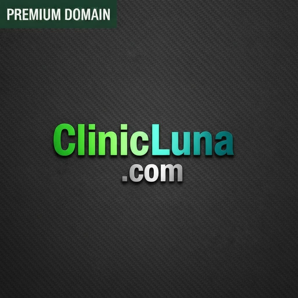 ClinicLuna.com – Premium Domain for Healthcare, Wellness, Beauty & Cosmetics